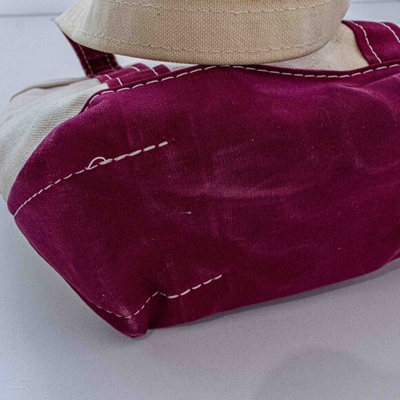 LL Bean Boat And Tote Bag Small Made in USA VTG 80s Classic - Picture 15 of 16